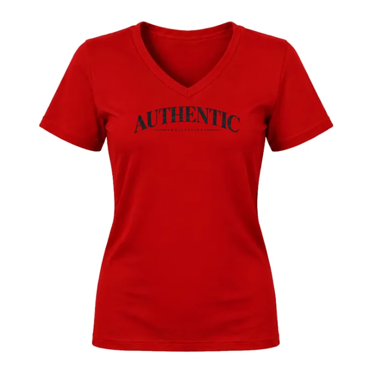 Authentic Motivation – Vintage Typography T-Shirt - Image 4